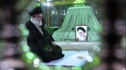حضور رهبر معظم انقلاب در مرقد مطهر امام راحل و گلزار شهدای بهشت زهرا