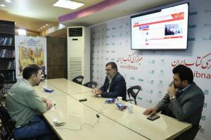 گزارش تصویری از بازدید ریاست مرکز اسناد و تحقیقات دفاع مقدس از خبرگزاری کتاب ایران در هفته کتاب و کتابخوانی