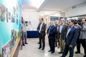 گزارش تصویری بازدید معاون فرهنگی و تبلیغات دفاعی ستاد کل نیروهای مسلح از مرکز اسناد و تحقیقات دفاع مقدس
