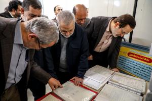 گزارش تصویری بازدید معاون فرهنگی و تبلیغات دفاعی ستاد کل نیروهای مسلح از مرکز اسناد و تحقیقات دفاع مقدس