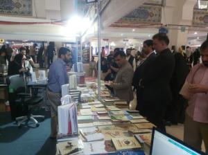 حضور معاون رئيس‌جمهور و رئيس سازمان حفاظت محيط زيست در غرفه مرکز + عکس