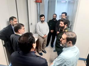 گزارش تصویری از بازدید فرمانده سپاه محمد رسول‌الله (ص) تهران بزرگ از مرکز اسناد و تحقیقات دفاع مقدس