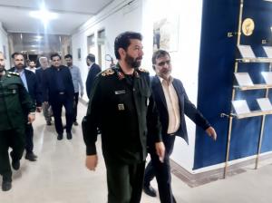 گزارش تصویری از بازدید فرمانده سپاه محمد رسول‌الله (ص) تهران بزرگ از مرکز اسناد و تحقیقات دفاع مقدس