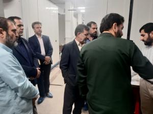گزارش تصویری از بازدید فرمانده سپاه محمد رسول‌الله (ص) تهران بزرگ از مرکز اسناد و تحقیقات دفاع مقدس