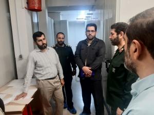 گزارش تصویری از بازدید فرمانده سپاه محمد رسول‌الله (ص) تهران بزرگ از مرکز اسناد و تحقیقات دفاع مقدس