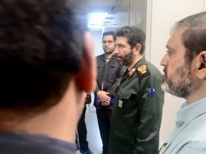 گزارش تصویری از بازدید فرمانده سپاه محمد رسول‌الله (ص) تهران بزرگ از مرکز اسناد و تحقیقات دفاع مقدس