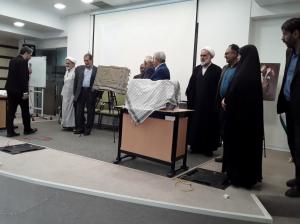 گزارش تصویری از مراسم رونمایی از کتاب «معمار حرم: نقش شهید سلیمانی در شکل‌گیری ستاد توسعه و بازسازی عتبات عالیات»