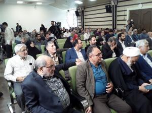 گزارش تصویری از مراسم رونمایی از کتاب «معمار حرم: نقش شهید سلیمانی در شکل‌گیری ستاد توسعه و بازسازی عتبات عالیات»
