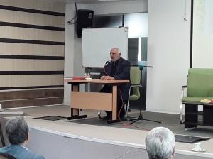 گزارش تصویری از مراسم رونمایی از کتاب «معمار حرم: نقش شهید سلیمانی در شکل‌گیری ستاد توسعه و بازسازی عتبات عالیات»