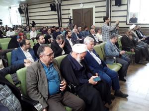 گزارش تصویری از مراسم رونمایی از کتاب «معمار حرم: نقش شهید سلیمانی در شکل‌گیری ستاد توسعه و بازسازی عتبات عالیات»