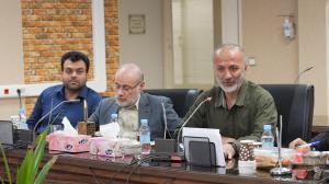 گزارش تصویری از آیین رونمایی از پوستر فراخوان سومین دوره دوسالانه جایزه شهید همدانی