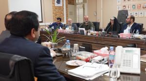 گزارش تصویری از آیین رونمایی از پوستر فراخوان سومین دوره دوسالانه جایزه شهید همدانی