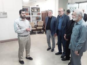 گزارش تصویری از بازدید دکتر کمال خرازی رئیس ستاد تبلیغات جنگ در دوران دفاع مقدس