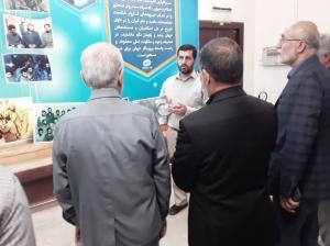 گزارش تصویری از بازدید دکتر کمال خرازی رئیس ستاد تبلیغات جنگ در دوران دفاع مقدس