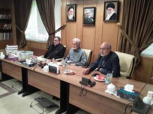 گزارش تصویری از بازدید دکتر کمال خرازی رئیس ستاد تبلیغات جنگ در دوران دفاع مقدس