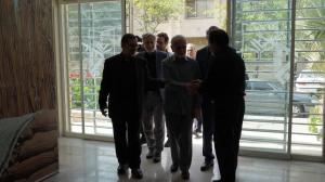 گزارش تصویری از بازدید دکتر کمال خرازی رئیس ستاد تبلیغات جنگ در دوران دفاع مقدس