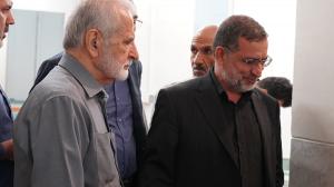گزارش تصویری از بازدید دکتر کمال خرازی رئیس ستاد تبلیغات جنگ در دوران دفاع مقدس