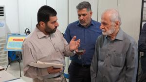 گزارش تصویری از بازدید دکتر کمال خرازی رئیس ستاد تبلیغات جنگ در دوران دفاع مقدس
