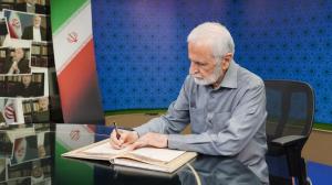 گزارش تصویری از بازدید دکتر کمال خرازی رئیس ستاد تبلیغات جنگ در دوران دفاع مقدس