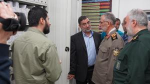 گزارش تصویری از بازدید رئیس دفتر نظامی فرماندهی معظم کل قوا از مرکز اسناد و تحقیقات دفاع مقدس