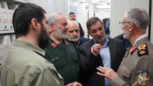 گزارش تصویری از بازدید رئیس دفتر نظامی فرماندهی معظم کل قوا از مرکز اسناد و تحقیقات دفاع مقدس