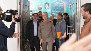گزارش تصویری از بازدید رئیس دفتر نظامی فرماندهی معظم کل قوا از مرکز اسناد و تحقیقات دفاع مقدس