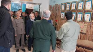 گزارش تصویری از بازدید رئیس دفتر نظامی فرماندهی معظم کل قوا از مرکز اسناد و تحقیقات دفاع مقدس