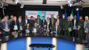 گزارش تصویری از مراسم رونمایی از کتاب «تاریخ شفاهی دفاع مقدس به روایت سردار یعقوب زهدی فرمانده توپخانه سپاه پاسداران در دوران دفاع مقدس»