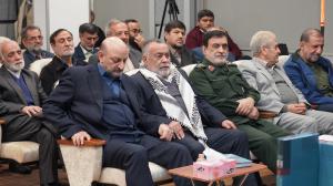گزارش تصویری از مراسم رونمایی از کتاب «تاریخ شفاهی دفاع مقدس به روایت سردار یعقوب زهدی فرمانده توپخانه سپاه پاسداران در دوران دفاع مقدس»