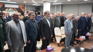 گزارش تصویری از مراسم رونمایی از کتاب «تاریخ شفاهی دفاع مقدس به روایت سردار احمد غلامپور فرمانده قرارگاه کربلا در دوران دفاع مقدس»