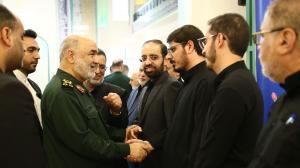 گزارش تصویری از مراسم ترحیم والد سردار دکتر علی محمد نائینی، مشاور فرمانده کل سپاه و رئیس مرکز اسناد و تحقیقات دفاع مقدس