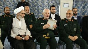 گزارش تصویری از مراسم ترحیم والد سردار دکتر علی محمد نائینی، مشاور فرمانده کل سپاه و رئیس مرکز اسناد و تحقیقات دفاع مقدس