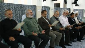 گزارش تصویری از مراسم ترحیم والد سردار دکتر علی محمد نائینی، مشاور فرمانده کل سپاه و رئیس مرکز اسناد و تحقیقات دفاع مقدس