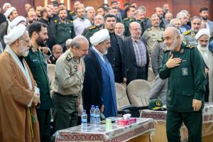 گزارش تصویری از آیین معارفه معاون جدید روابط عمومی سپاه پاسداران انقلاب اسلامی و رئیس جدید مرکز اسناد و تحقیقات دفاع مقدس