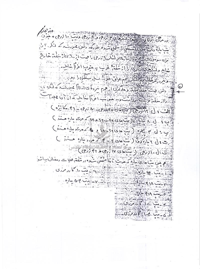 ترتیب نیروی دشمن قبل ازشروع عملیات - مربوط به نبرد رمضان 