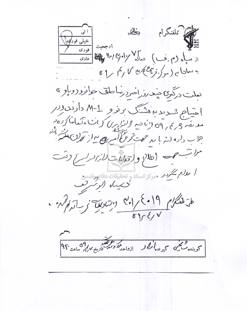 نیاز به فشنگ برنو و ام یک
